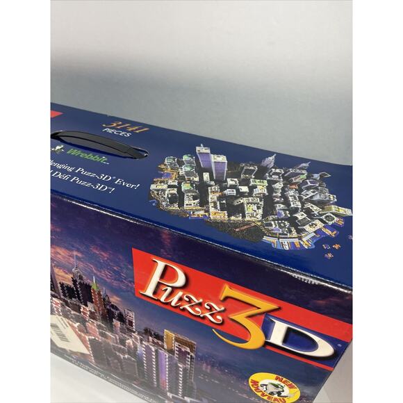 PUZZ3D New York City 3D Puzzle 3141pc Twin Towers NYC Vintage - Picture 4 of 9